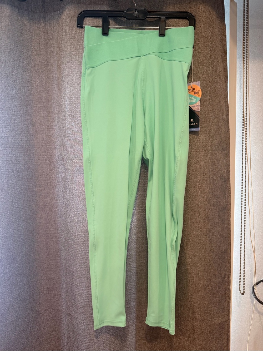 NWT Kyodan High-Rise Mint Green Women's Active Leggings Size M